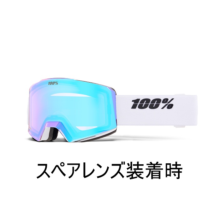 100% ワンハンドレッド NORG ノルグ ESSENTIAL WHITE/BLACK 51000