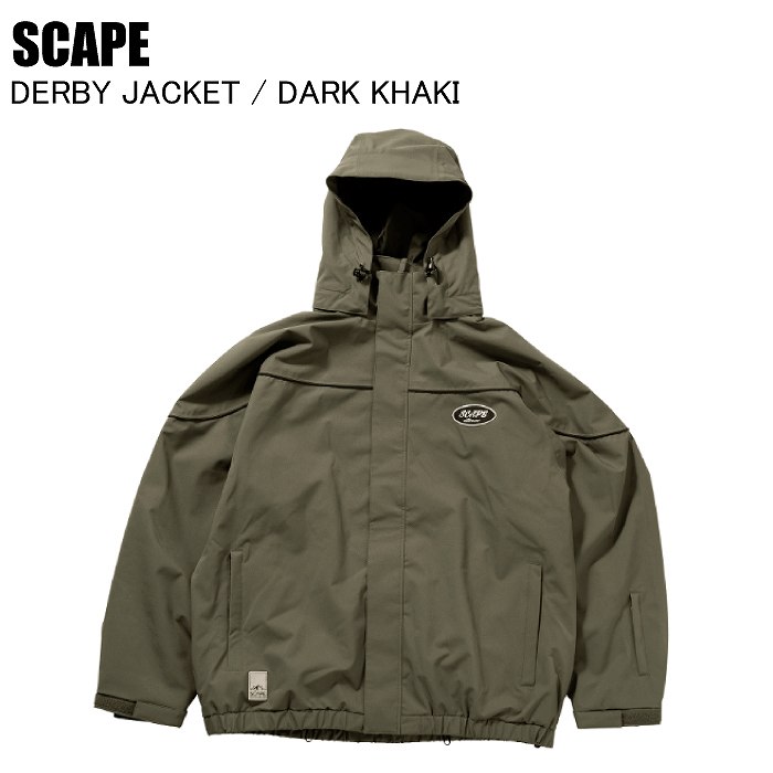 SCAPE（エスケープ） DERBY JACKET ダービージャケット DARK KHAKI