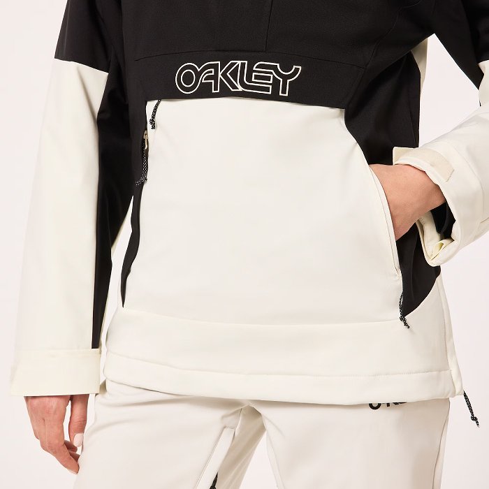 OAKLEY ホワイト スノーボードジャケット OAKLEY（オークリー） FOA500471 WMNS TNP TBT INSULATED ANORAK