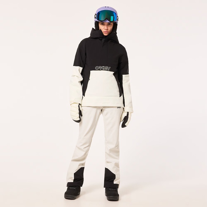 OAKLEY オークリー FOA500471 WMNS TNP TBT INSULATED ANORAK ARCTIC WHT/BLKOUT スキー スノーボード ウェア ジャケット レディース OAKLEY オークリー FOA500471 WMNS TNP TBT INSULATED ANORAK ARCTIC