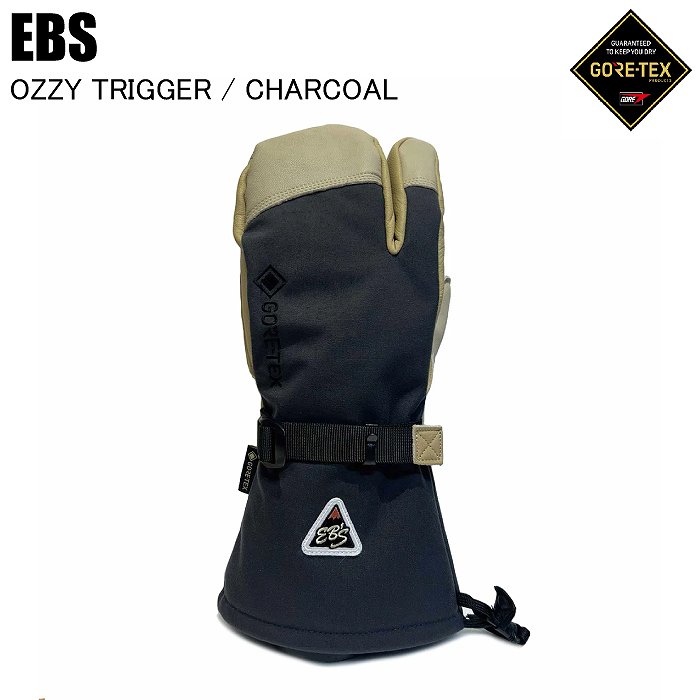EBS エビス 4500024 OZZY TRIGGER CHARCOAL スノーボード グローブ