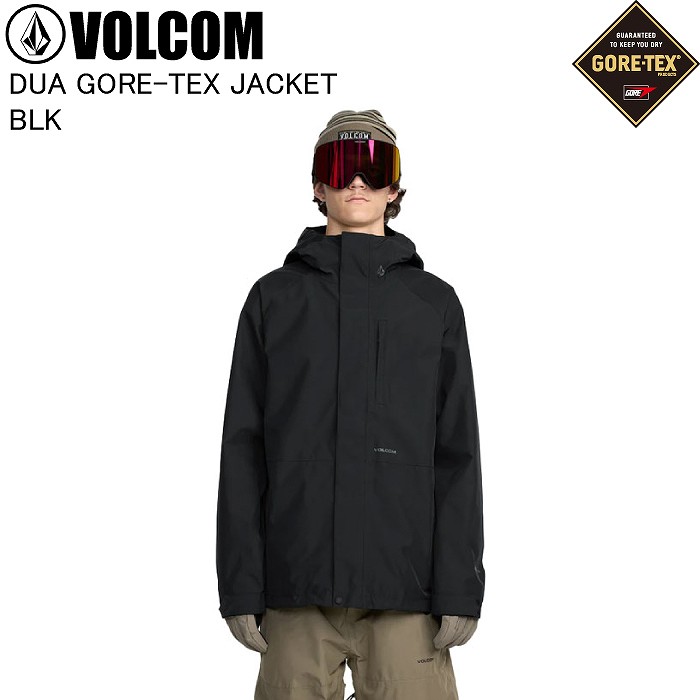 VOLCOM ボルコム G0652605 DUA GORE-TEX JACKET BLK スキー