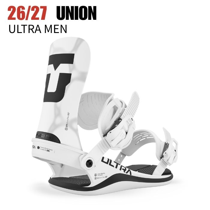 UNION BINDING 2027 UNION ユニオン ULTRA (MEN) ウルトラ WHITE 26-27 UNION BINDING 2027 UNION ユニオン ULTRA (MEN) ウルトラ WHITE 26-27