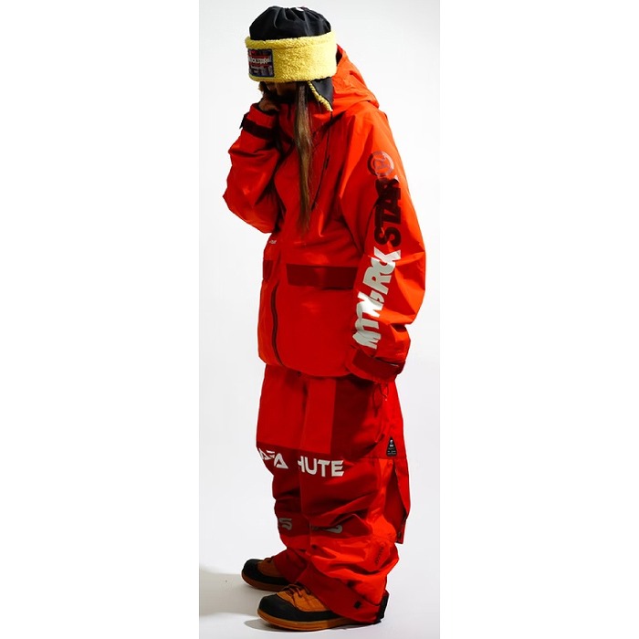 MTN.ROCK STAR マウンテンロックスター H 3 JACKET SCARLET マンロク