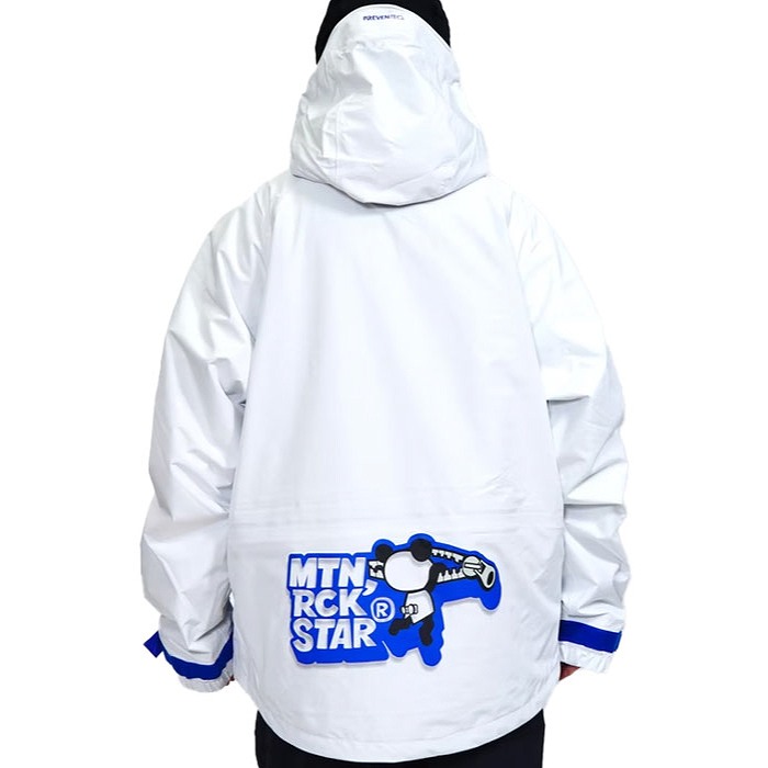 マウンテンロックスター　ハルマキジャケット MTN.ROCK STAR マウンテンロックスター H 3 JACKET WHITE COMIC
