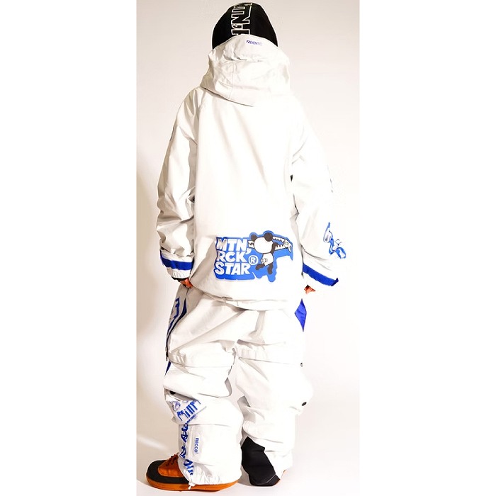 MTN.ROCK STAR マウンテンロックスター H 3 JACKET WHITE COMIC