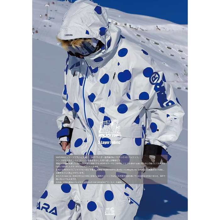 MTN.ROCK STAR マウンテンロックスター H 3 JACKET WHITE COMIC