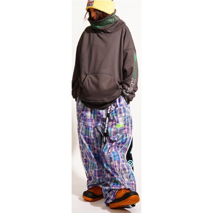 MTN.ROCK STAR マウンテンロックスター SIDEZIP PANTS PATCH WORK
