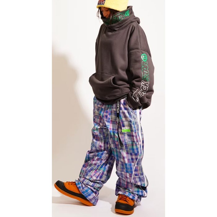 MTN.ROCK STAR マウンテンロックスター SIDEZIP PANTS PATCH WORK
