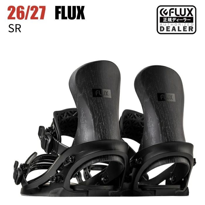FLUX ER ビンディング ブラック/ホワイト/S FLUX BINDINGS（フラックスバインディング） 2027 FLUX フラックス SR