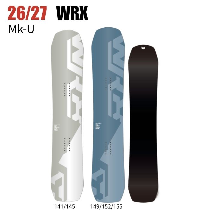 2027 WRX ダブルアールエックス Mk-U マークユー 26-27 井口勝文 い