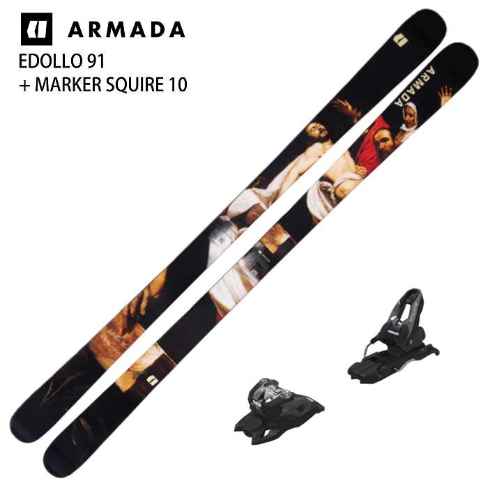 オ*ジ様 【美品】アルマダ(ARMADA) EDOLLO フリーライドスキー板 ARMADA（アルマダ） [特典付][スキー2点セット]アルマダ スキー板 2027