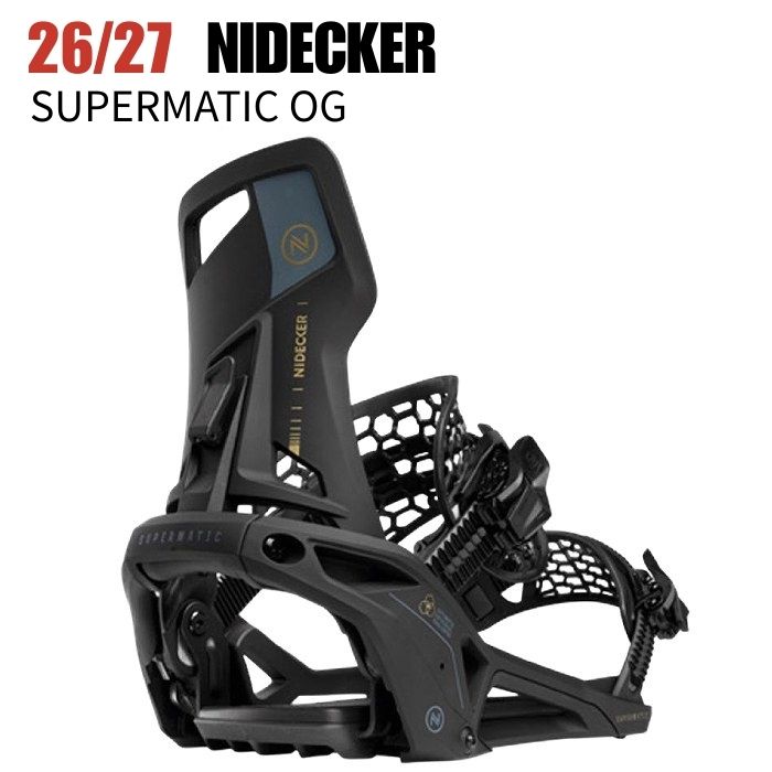 2027 NIDECKER ナイデッカー SUPERMATIC OG スーパーマティック BLACK