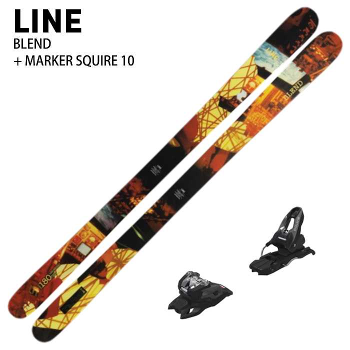 特典付][スキー2点セット]ライン スキー板 2027 LINE BLEND + MARKER