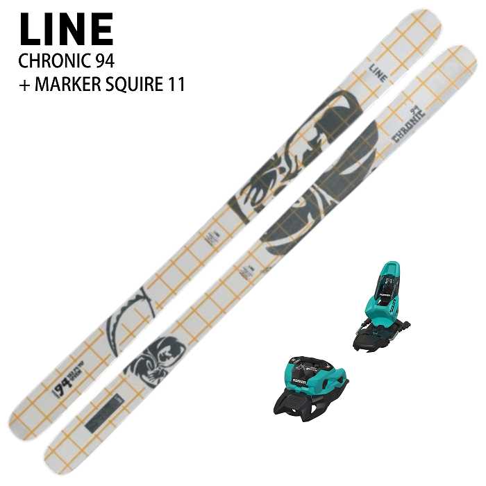 特典付][スキー2点セット]ライン スキー板 2027 LINE CHRONIC 94 +