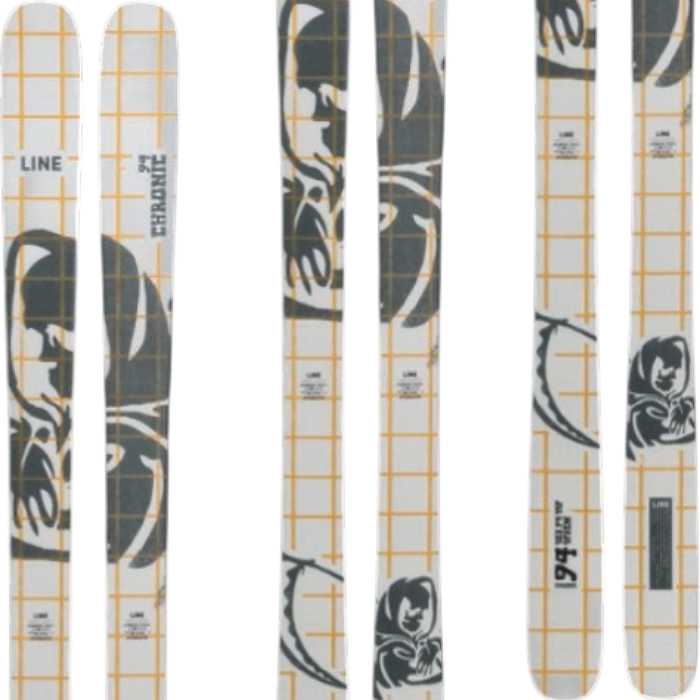 LINE クロニック　CHRONIC 164cm markerビンディング 特典付][スキー2点セット]ライン スキー板 2027 LINE CHRONIC 94 +