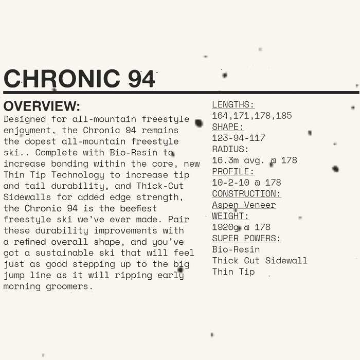 特典付][スキー2点セット]ライン スキー板 2027 LINE CHRONIC 94 +