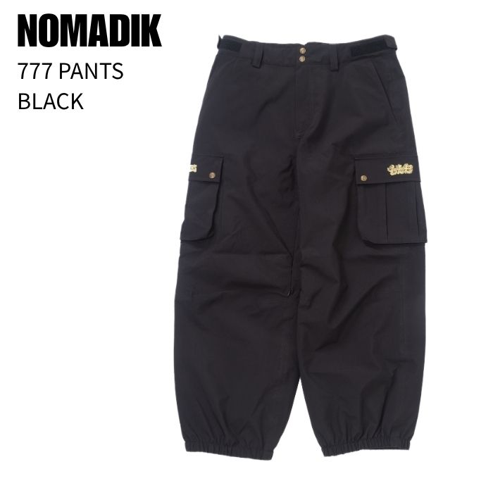 NOMADIK（ノマディック） 777 PANTS スリーセブンパンツ BLACK