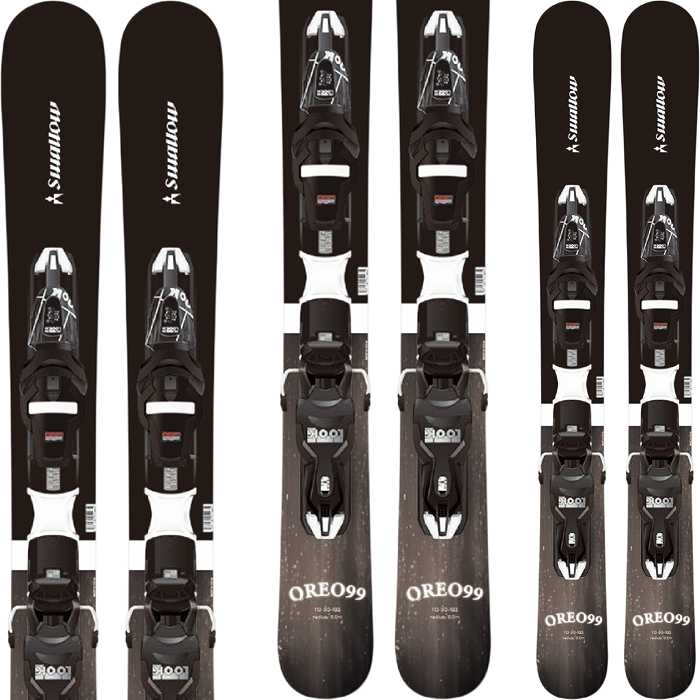 ROCKER X8スキー板140cm 4セット（おまけゴーグル付き） スワロー [スキー3点セット]スワロー スキー板 2027 SWALLOW OREO 99