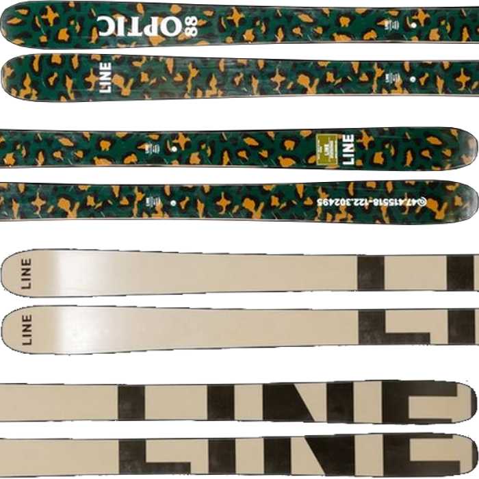 旧モデル[スキー2点セット]ライン スキー板 2025 LINE OPTIC 88 CAMO