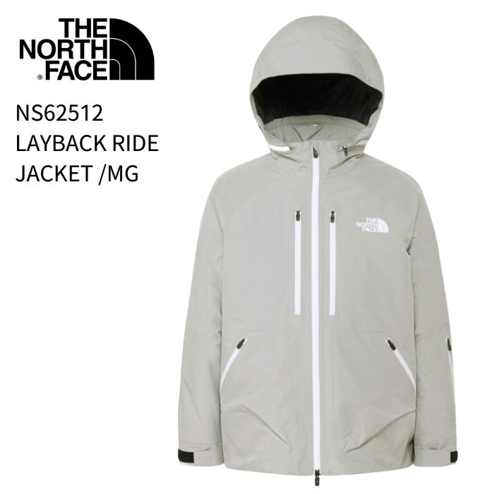 新品未使用THE NORTH FACEスキースノーボードジャケットウェアXL灰色 THE NORTH FACE ノースフェイス NS62512 LAYBACK RIDE JACKET レイ