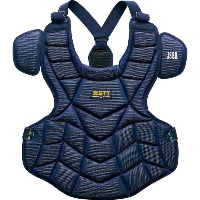 ZETT ゼット 軟式キャッチャー防具4点セット BL3522A ネイビー 野球 野球用具ST キャッチャー用品