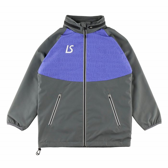 LUZESOMBRA ルースイソンブラ CP AMULET TRACK JKT(チャコール) L2242100 043CHC ジュニア ウィンドジャケット ルースイソンブラ（LUZ e SOMBRA） CP AMULET TRACK JKT(チャコール