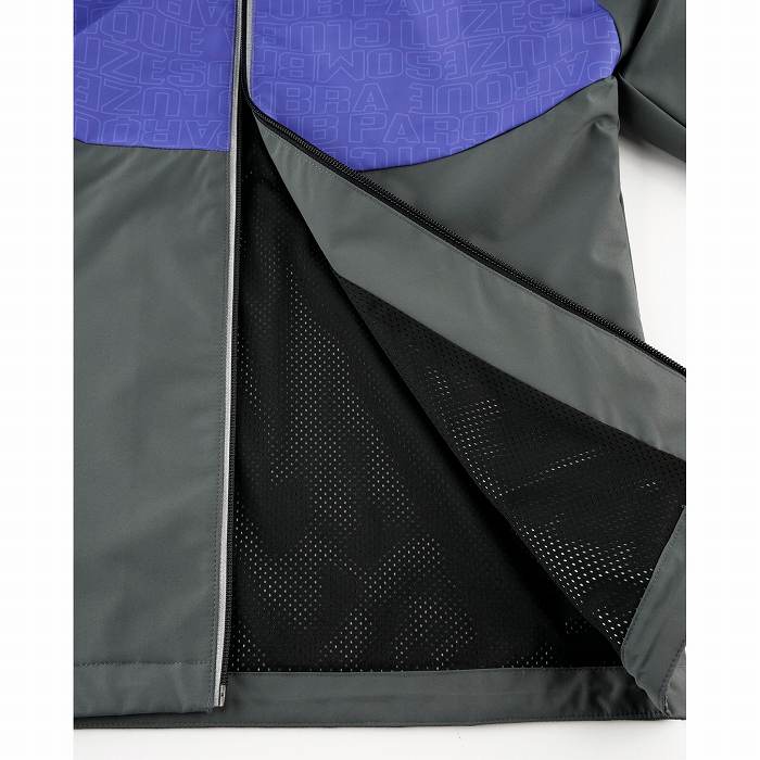 LUZESOMBRA ルースイソンブラ CP AMULET TRACK JKT(チャコール) L2242100 043CHC ジュニア ウィンドジャケット ルースイソンブラ（LUZ e SOMBRA） CP AMULET TRACK JKT(チャコール