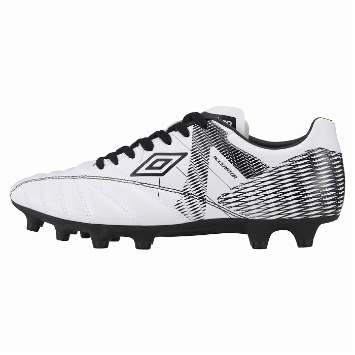 Umbro サッカーシューズ ホワイト/ブラック umbro（アンブロ） アクセレーター HG(ホワイト×ブラック) UF5SFCB3M