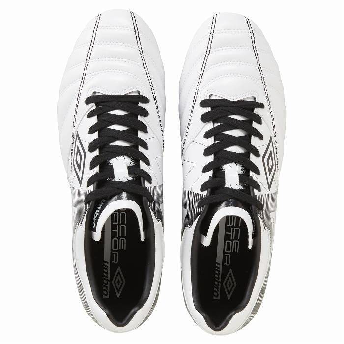 umbro（アンブロ） アクセレーター HG(ホワイト×ブラック) UF5SFCB3M