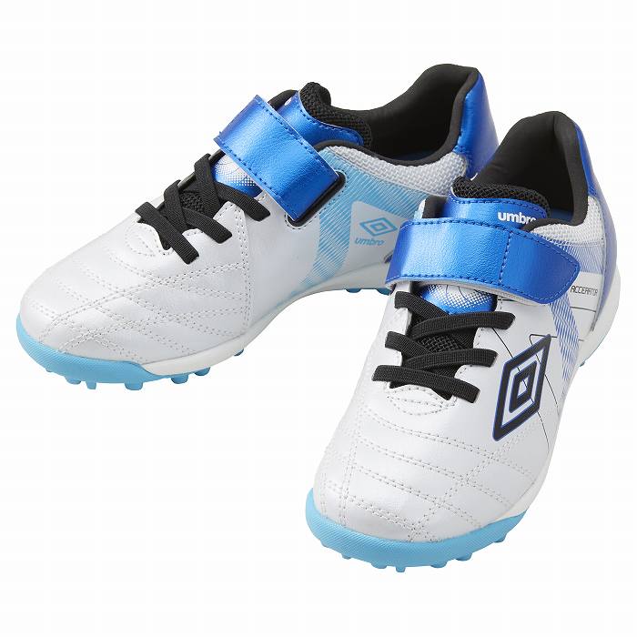 umbro（アンブロ） アクセレーター SB JR WIDE(ホワイト×ブルー