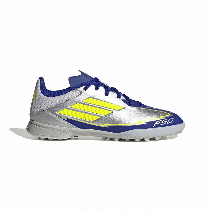シューズ F50 MESSI TF adidas（アディダス） F50 LEAGUE TF JR MESSI(シルバーメタリック