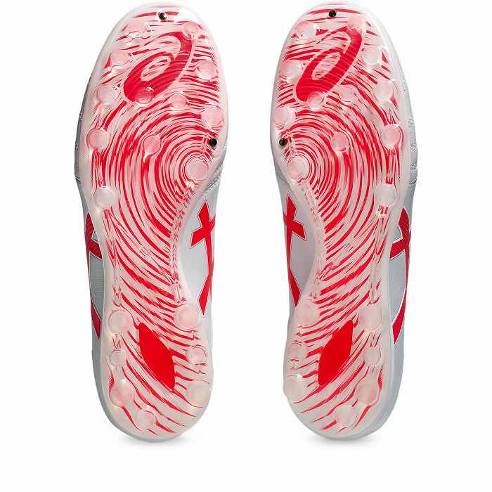 ASICS DS LIGHT サッカーシューズ ホワイト/ピンク ASICS アシックス DS LIGHT X-FLY 5 LIMITED(ホワイト×ピンク