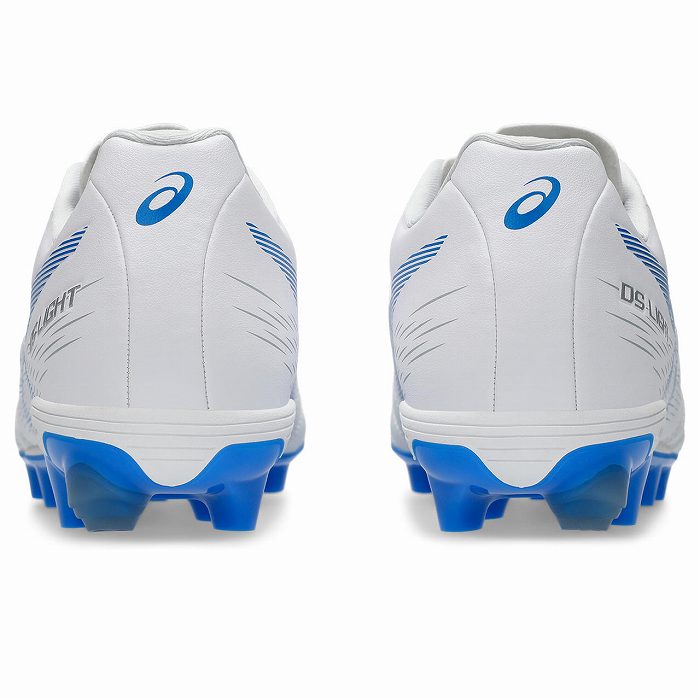 ASICS（アシックス） DS LIGHT JR GS(ホワイト×エレクトリックブルー