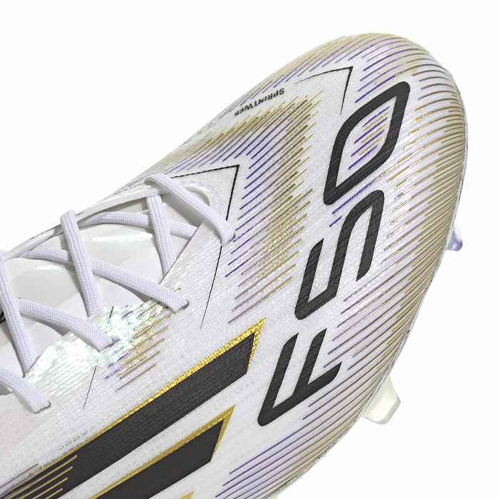 adidas（アディダス） F50 ELITE FG(ホワイト×ブラック×ゴールド