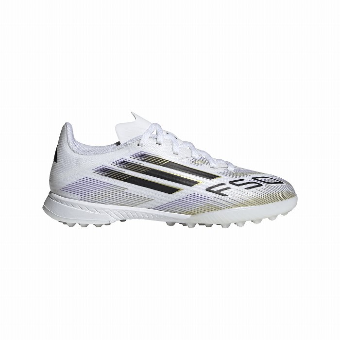 adidas（アディダス） F50 LEAGUE TF J(ホワイト×ブラック×ゴールド