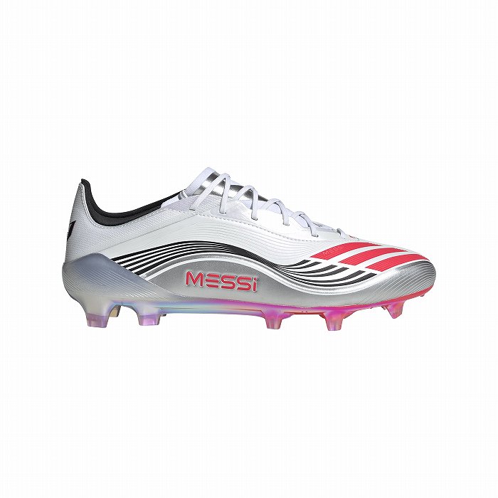 adidas Messi サッカーシューズ シルバー/ブラック/ライトブルー Kemari87 KISHISPO / エックス クレイジーファスト MESSI.1 FG