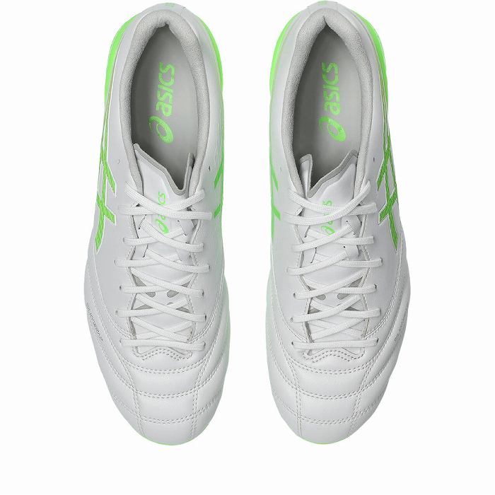 ASICS（アシックス） DS LIGHT X-FLY 6(ホワイト×グリーンゲッコー