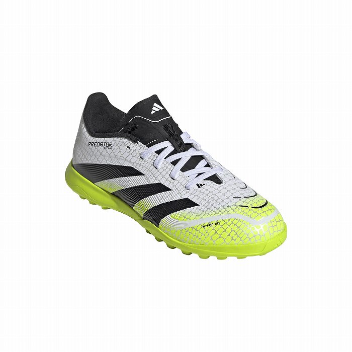  Predator サッカーシューズ ホワイト/イエロー/ブラック adidas（アディダス） PREDATOR LEAGUE TF J(ホワイト×ブラック
