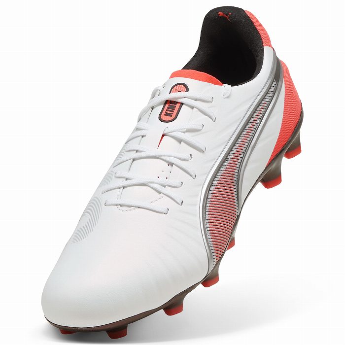 PUMA（プーマ） キング アルティメット HG/AG(ホワイト×シルバー