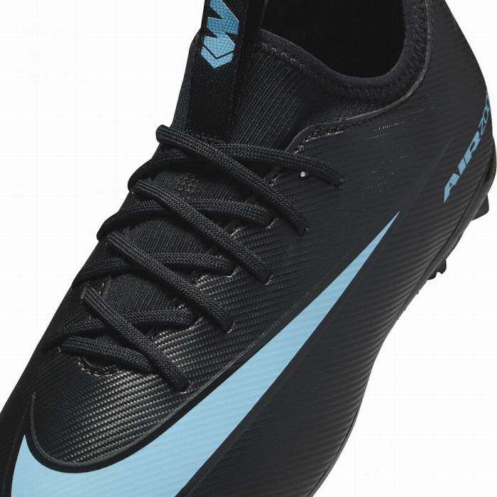 NIKE（ナイキ） JR ZOOM ヴェイパー 16 ACADEMY HG(ブラック×サックス