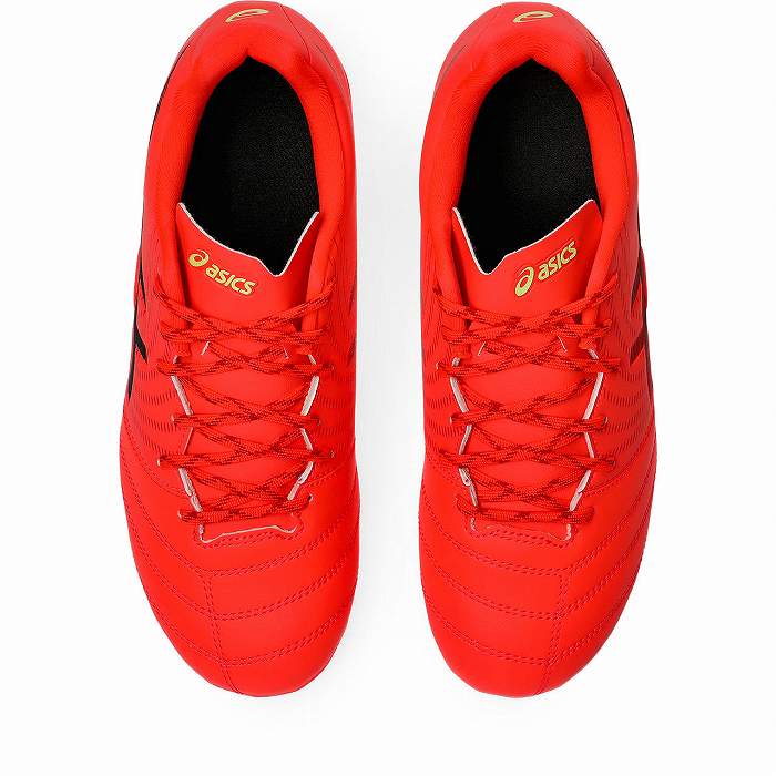 ASICS（アシックス） DS LIGHT JR GS(フラッシュレッド×ブラック
