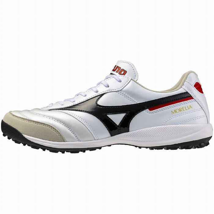 Mizuno Morelia サッカーシューズ ブラック/ホワイト MIZUNO（ミズノ） MORELIA SALA ELITE TF(ホワイト×ブラック