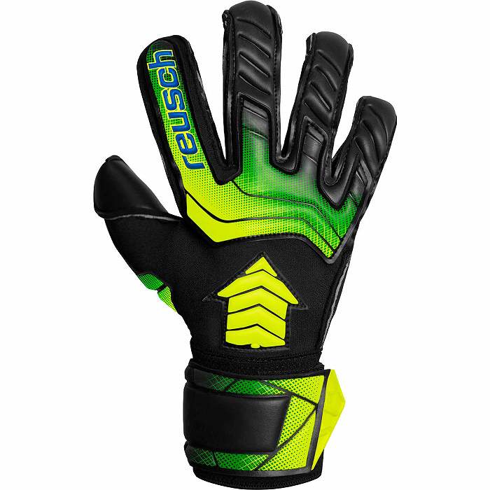 アトラクト AB1 ゴールドX ブラック/セイフティ イエロー/ブラック 9号 5560964 7052 REUSCH [キーパー手袋] reusch（ロイシュ） アトラクト AB1 ゴールドX(ブラック×イエロー