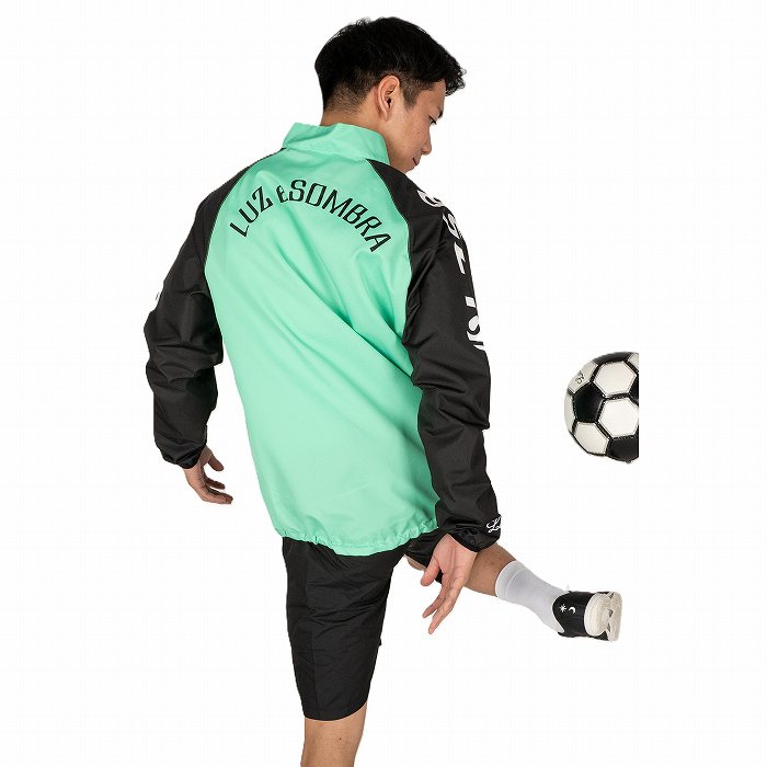 LUZESOMBRA ルースイソンブラ LZSB HALFZIP PISTE TOP(ミントグリーン×ブラック) L1242104 124MTGBLK ピステシャツ ルースイソンブラ（LUZ e SOMBRA） LZSB HALFZIP PISTE TOP(ミント