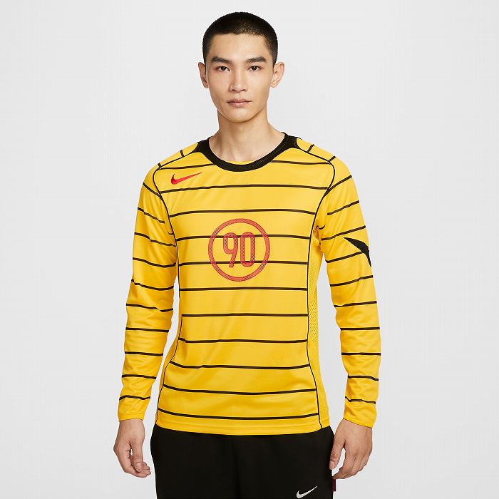 NIKE（ナイキ） DF T90 エナジー 6 L/S トップ(イエロー) IM6316 719