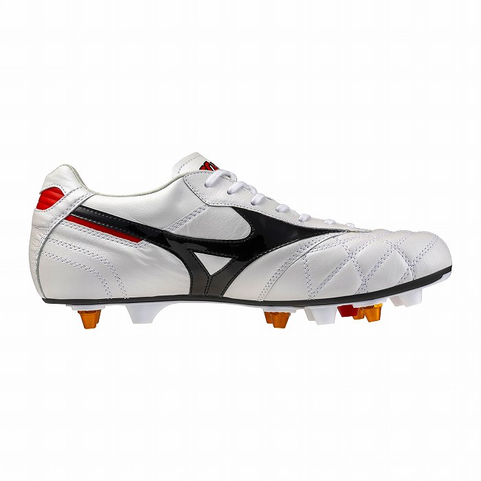 Mizuno ホワイト スパイク JP 26.0 MIZUNO（ミズノ） モレリア 2 JAPAN MIX(ホワイト) P1GC260209