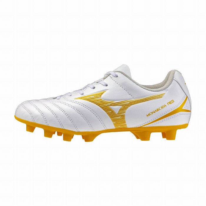 MIZUNO（ミズノ） モナルシーダ ネオ3 SELECT JR(ホワイト×ゴールド