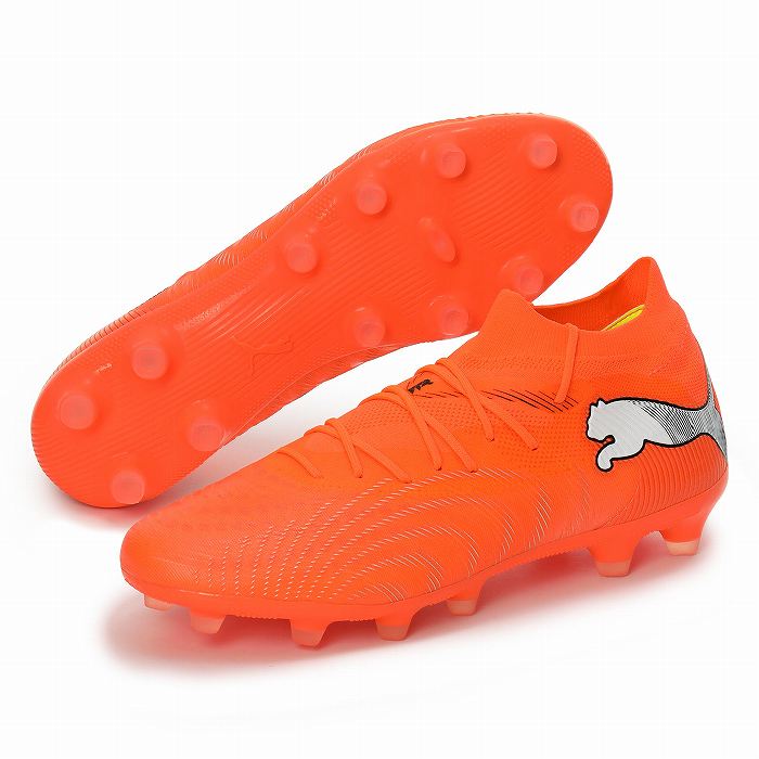 PUMA（プーマ） FUTURE 9 MATCH HG/AG(レッド×シルバー) 108905 01