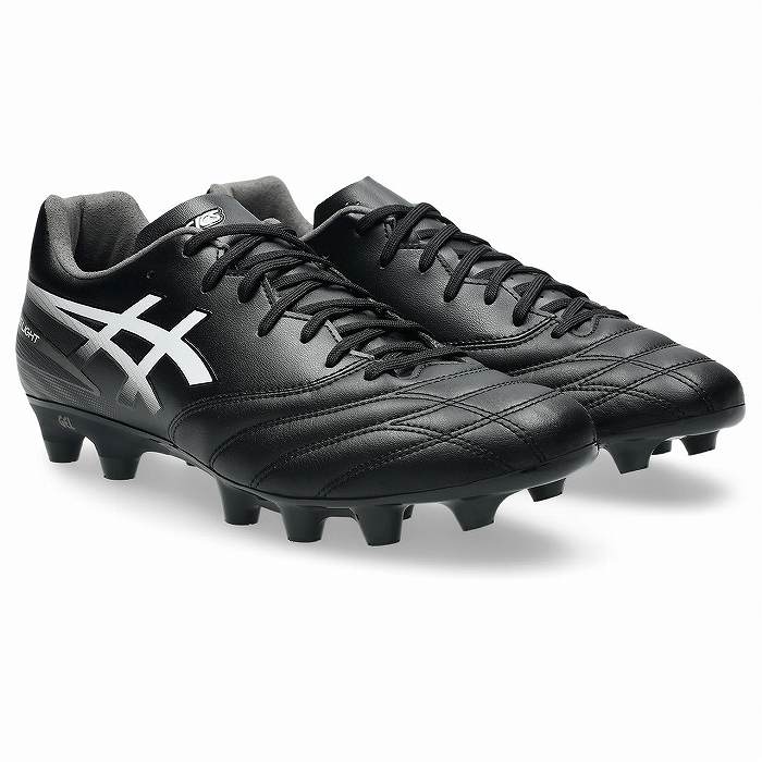 ASICS DS LIGHT サッカーシューズ スパイク ワイド ASICS（アシックス） DS LIGHT ADVANCE WIDE(ブラック×ホワイト